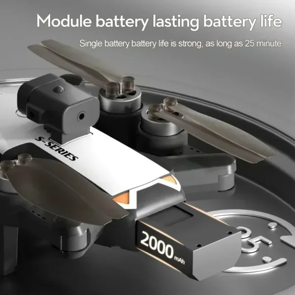 For xiaomi S2S Drone 4K Professional Aerial Photography Dual Camera 360 Obstacle Avoidance Brushless Quadcopter Toy RC Dron - 图片 3