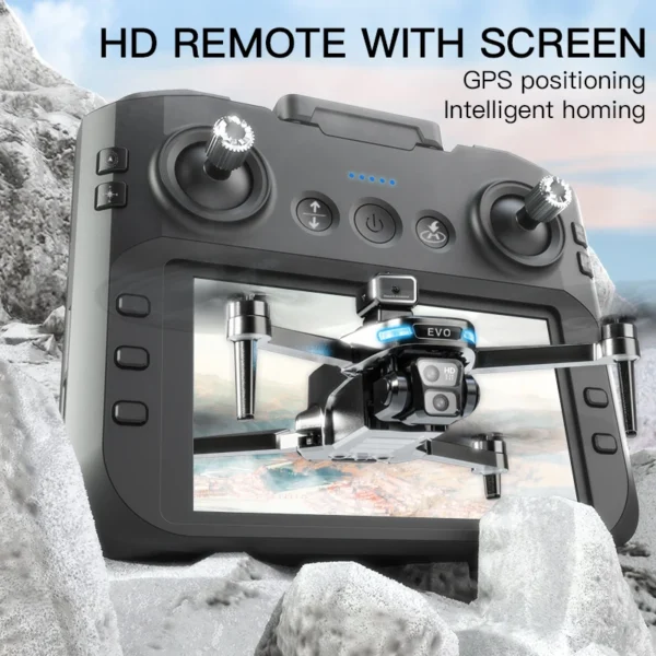 Drone 8K Professional GPS HD Camera Drones 5G WIFI FPV Video 4k UAV 5.9 inch large screen remote control RC Dron SG109 PRO MAX - 图片 5