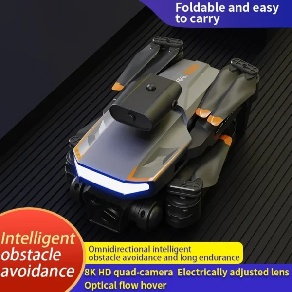 For Xiaomi P18 Drone 8K Wide Angle Three Cameras GPS Quadcopter Optical Flow Localization Four-way Obstacle Avoidance Drones Toy - 图片 5