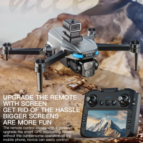 Drone 8K Professional GPS HD Camera Drones 5G WIFI FPV Video 4k UAV 5.9 inch large screen remote control RC Dron SG109 PRO MAX - 图片 2