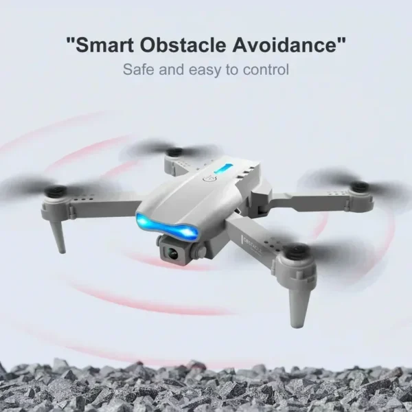 New E99 K3 Mini Drone 4K Professional Dual HD Camera Three Sided Obstacle Avoidance WiFi FPV Foldable Quadcopter Sell Apron - 图片 3