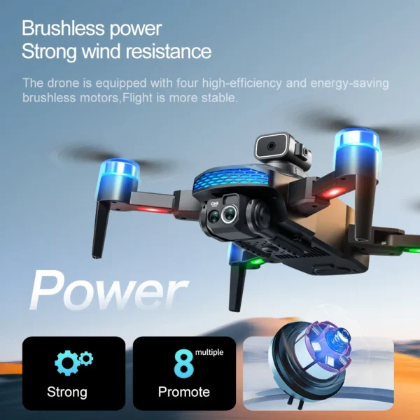 M6 Drone Professional 8K Camera Drone 5G WIFI FPV UAV With screen remote control RC Dron avoidance Aerial Quadcopter For Xiaomi - 图片 5